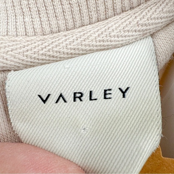 Varley Beige Clinch Waist Sweatshirt - Picture 5 of 8